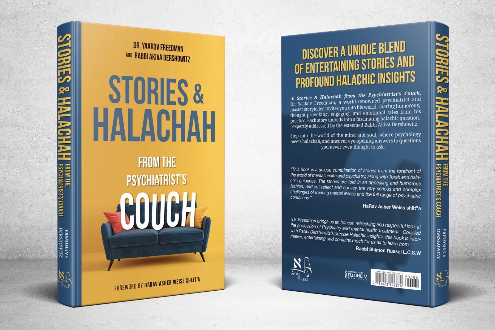Stories and Halacha from The Psychiatrist’s Couch
